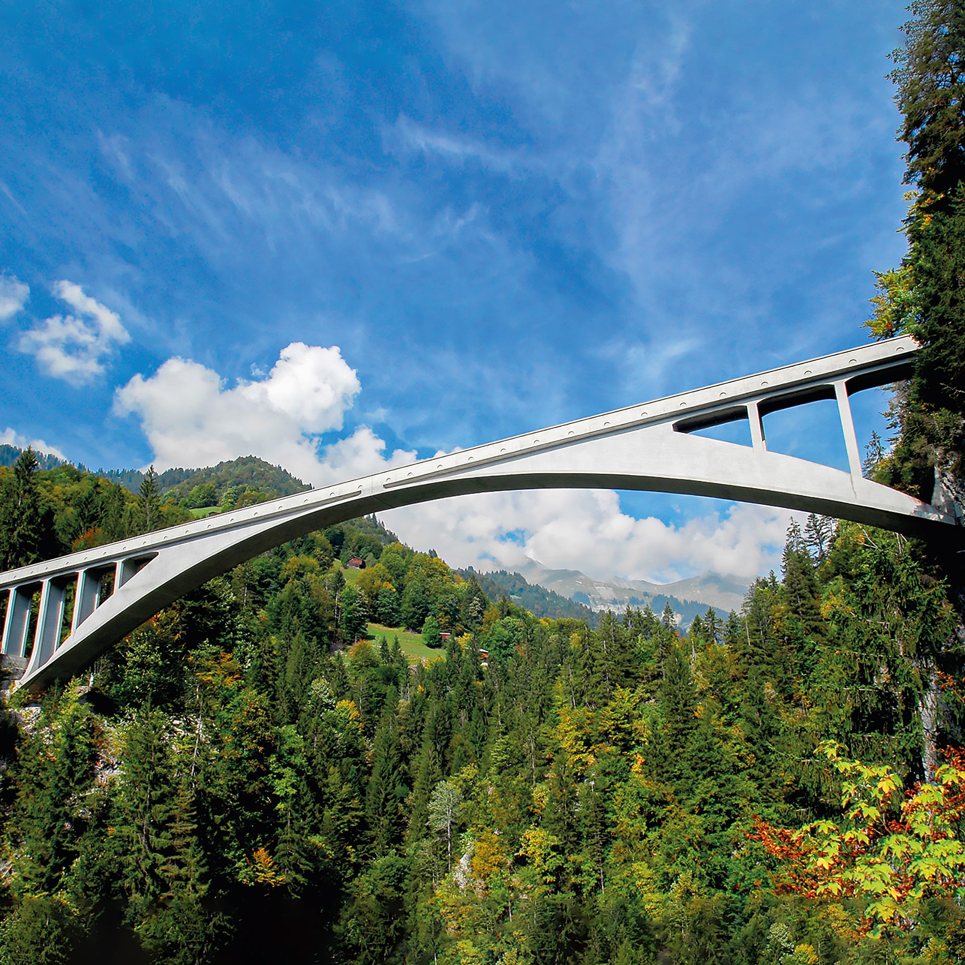 Betonschutz DESAX AG Salginatobelbrücke Schiers GR